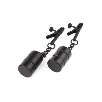 Mr. Steel - Tingling Nippelklemmen mit Gewichten