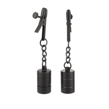 Mr. Steel - Tingling Nippelklemmen mit Gewichten