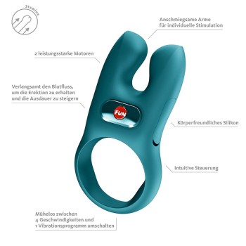 Fun Factory NOS CLASSIC Green Vibro-Penisring