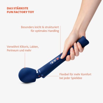 Fun Factory VIM Premium-Massagestab blau