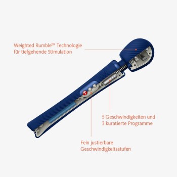 Fun Factory VIM Premium-Massagestab blau