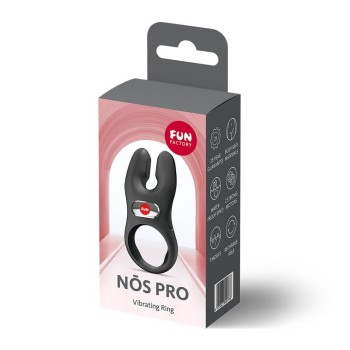 Fun Factory NOS PRO Black Vibro-Penisring