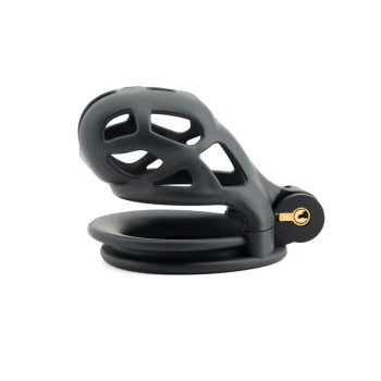 Hidden Desire Cock Cage - Penis Prison Short Black