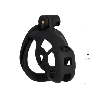 Hidden Desire Cock Cage - Penis Prison Short Black