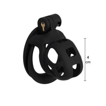 Hidden Desire Cock Cage - Penis Prison X-Short Black