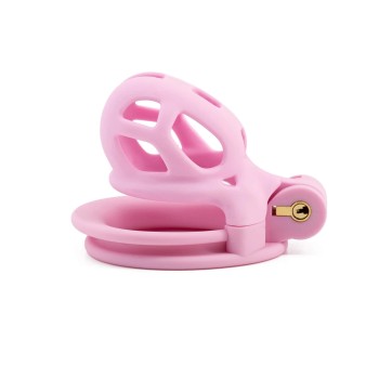 Hidden Desire Cock Cage - Penis Prison X-Short Pink