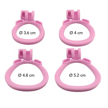 Hidden Desire Cock Cage - Penis Prison X-Short Pink