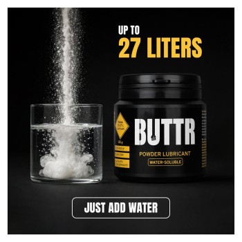 BUTTR Powdered Lube - Pulver-Gleitgel zum Anmischen