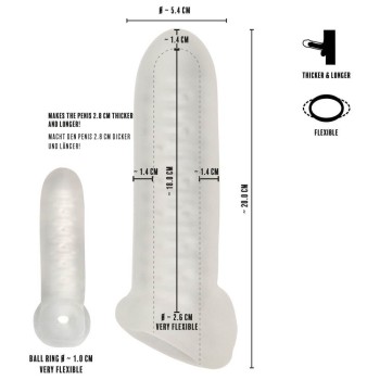 Rebel Thickening Sleeve with Ball Ring Size L