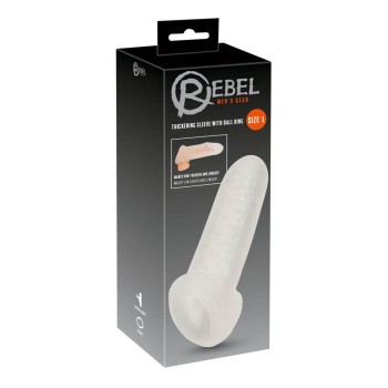 Rebel Thickening Sleeve with Ball Ring Size L