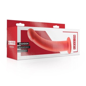 No-Parts Brandon - Strap-on Silikon Dildo Rot