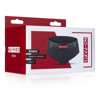 No-Parts Robin Strap-On Harness Schwarz | S/M/L