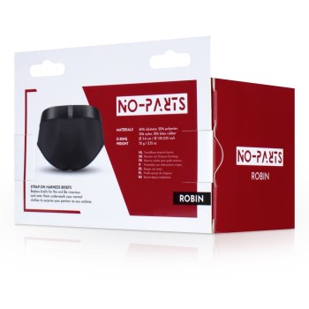 No-Parts Robin Strap-On Harness Schwarz | S/M/L