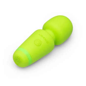 Le Wand Mini-Vibrator - Brat Green Mini Wand Vibe