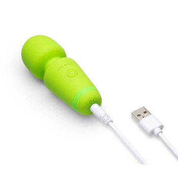 Le Wand Mini-Vibrator - Brat Green Mini Wand Vibe