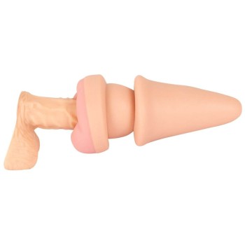 Nature Skin 2in1 Butt Plug & Extension