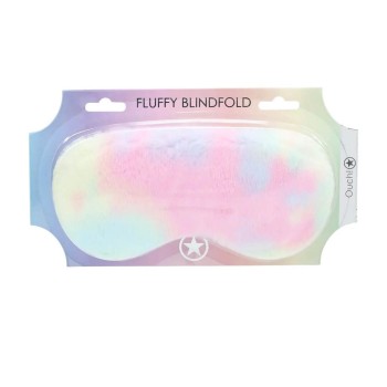Ouch! Fluffy Blindfold Rainbow | Weiche Augenmaske