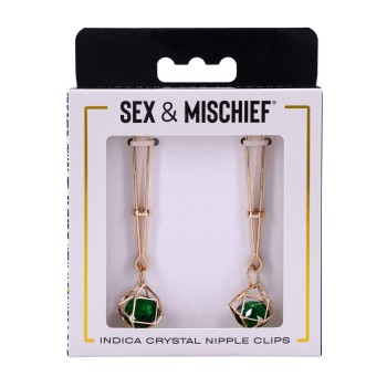Sportsheets Indica Crystal Nippelklemmen