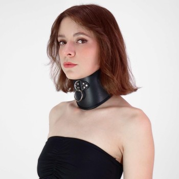 Bondage Halsband extra breit