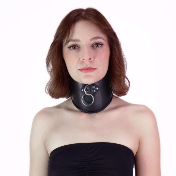 Bondage Halsband extra breit