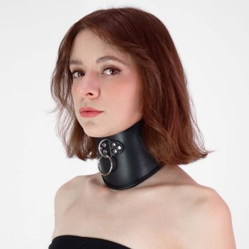 Bondage Halsband extra breit
