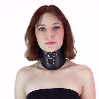 Bondage Halsband extra breit