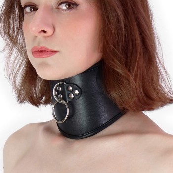 Bondage Halsband extra breit