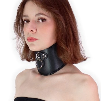 Bondage Halsband extra breit
