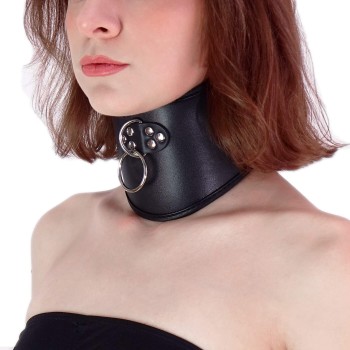 Bondage Halsband extra breit
