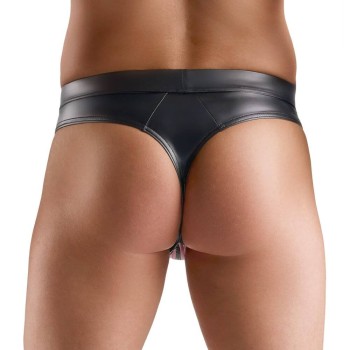 Svenjoyment Wetlook Riostring mit Reißverschluss