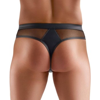 Svenjoyment Netz-Riostring mit Ringen Gr. XL