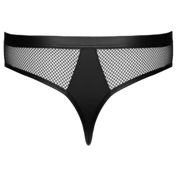 Svenjoyment Netz-Riostring mit Ringen Gr. XL
