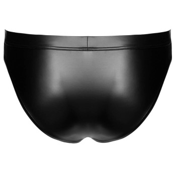 Svenjoyment Wetlook-Slip mit Reißverschluss
