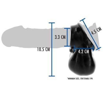 TOYJOY Manpower - Penis Ring with Ball Bag