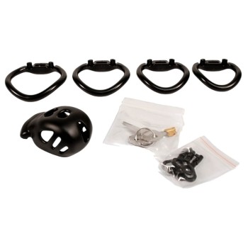 Brutus Knob Chastity Cage Black - Mini Peniskäfig