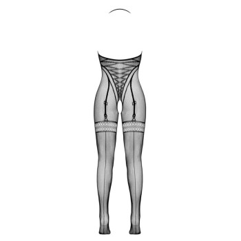 Fantasy by Cottelli busenfreier Netz-Catsuit ouvert