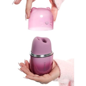 SVAKOM Klitty Auflegevibrator mit Leck- & Saugfunktion