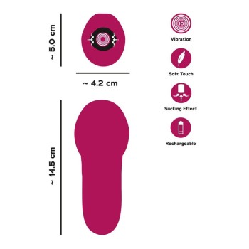 You2Toys Oral Fun Vibrator Sucking Mouth Vibrating Tongue