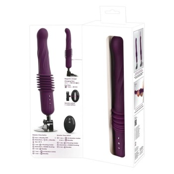 You2Toys RC Warming Fucking Machine Stoßvibrator lila