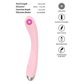 beau coeur KIREYA Curved Vibrator