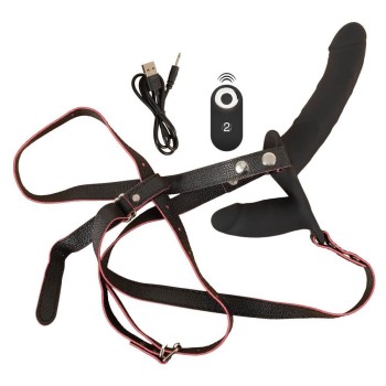 You2Toys RC Vibrating Double Strap-On