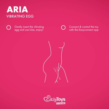 EasyConnect - App-Controlled - Vibrating Egg Aria
