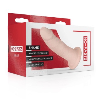 No-Parts Shane - Vibrating Dildo mit Fernbedienung | Strap-on