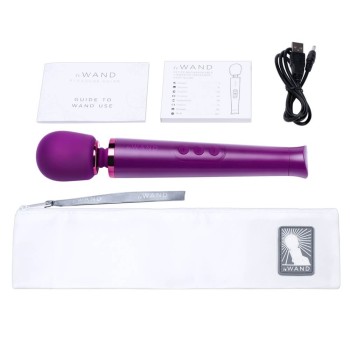 Le Wand - Petite Rechargeable Massager - Dark Cherry