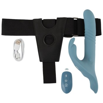 You2Toys 3-teiliges Strap-on Set blau