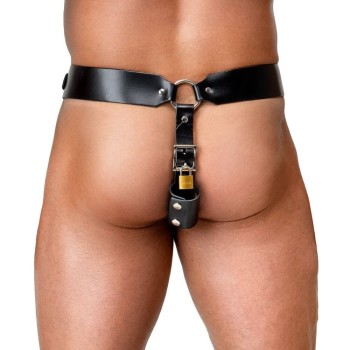 Zado Keuschheits-String aus hochwertigem Leder
