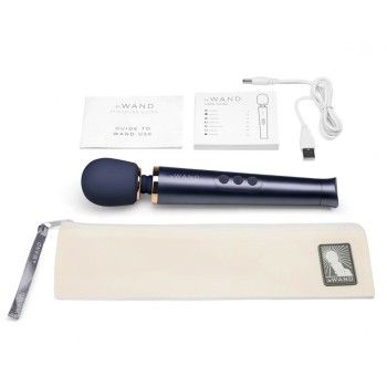 Le Wand - Petite Rechargeable Massager - Navy
