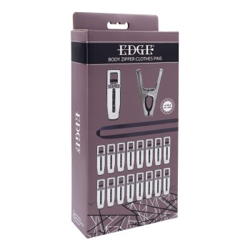 Sportsheets Edge Body Zipper Clothes Pins