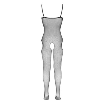 Fantasy by Cottelli Netz-Catsuit ouvert mit Fuß