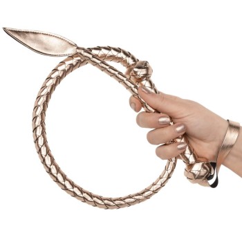 Rosy Gold - Braided Bull Whip